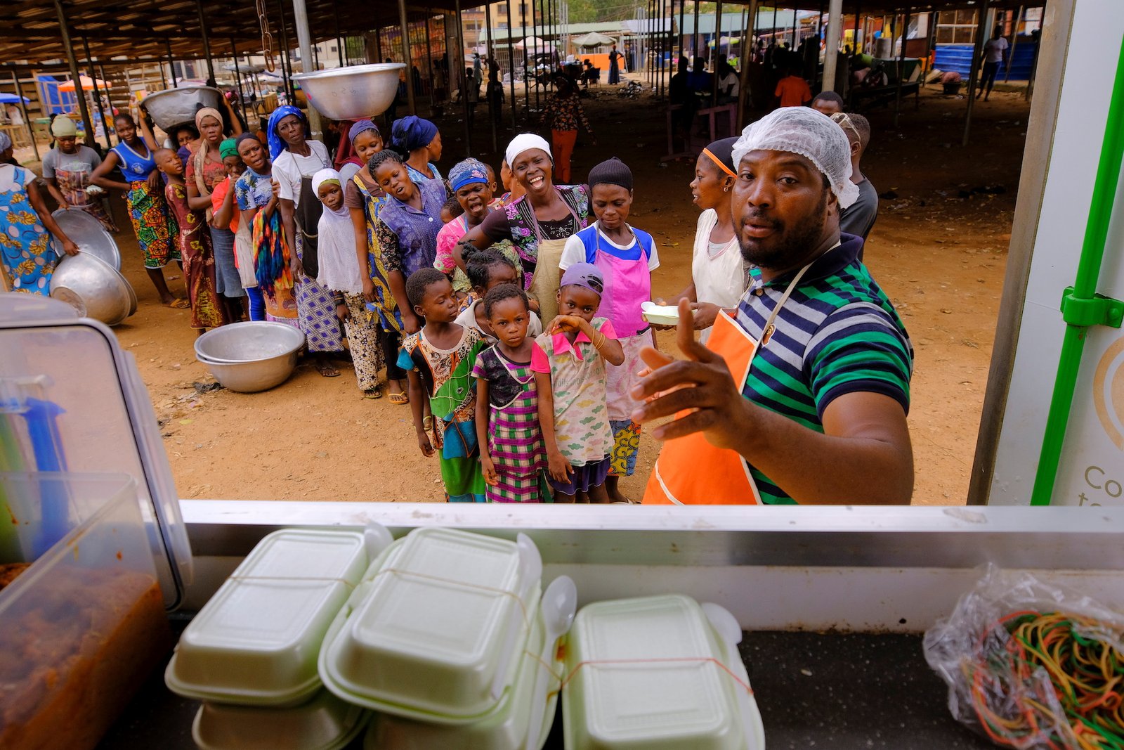 Feeding the poor